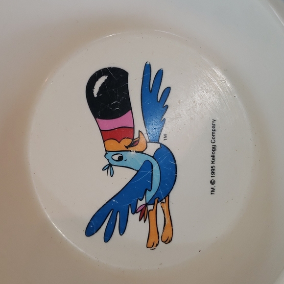 Kitchen 1995 Vintage Kelloggs Cereal Bowls Poshmark